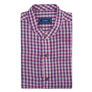Soft Handloom Shirt With Emboldened Yarndyed Checks