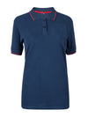 Women Navy Polo T-shirt