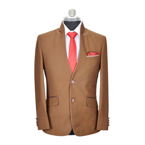 Brown slim fit jacket. Size 38/48